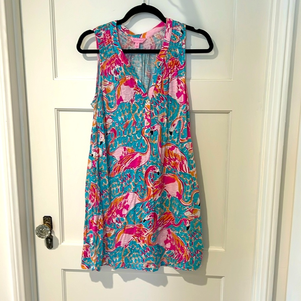 Lilly Pulitzer Flamingo Essie Dress